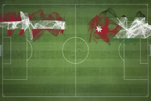 Denmark vs Jordan Soccer Match