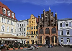 Der Alte Markt (Nordseite), Stralsund