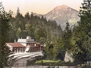 Der Bahnhof, Bruenig, Bernese Oberland