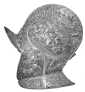 Der Burgunderhelm von Karl V. Renaissance-era