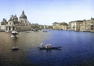 Der Canale Grande, Santa Maria della Salute