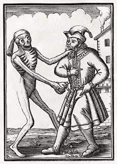 Der Tod kommt zum Juden Aus Der Todten Tanz oder Der Totentanz