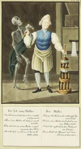 Der Tod kommt zum Mueller, Todten-Tantz after Beck