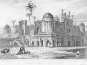 Des erted Mans ions at Old Delhi, India, As ia