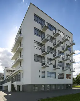 Dessau Bauhaus Prellerhaus 6393 built 1925-26 by Walter Gropius