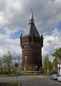 Dessau New water tower on Lutherplatz Built 1896-97 by Paul Engel Height 63