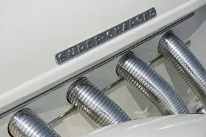 Detail, Auburn Speedster, custom-built for the singer Rod Stewart