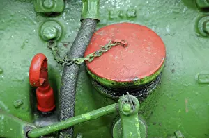 Detail, vintage car, old, veteran
