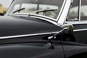 Category Oldtimer Prints: Details of a classic car in a museum