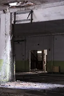 Details of an old abandoned factory
