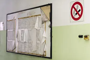 Details of an old abandoned factory