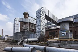 Details of an old abandoned factory