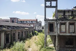 Details of an old abandoned factory
