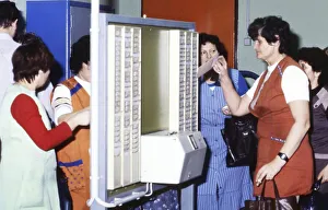 DEU, Germany: Historical slides from the 84-85 r years
