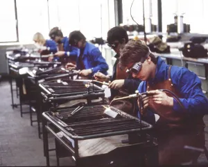 DEU, Germany: The historical slides from the 84-85 r years