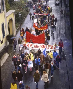 DEU, Germany: The historical slides from the 84-85 r years