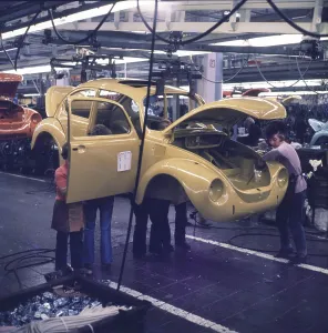DEU, Germany: The historical slides from the times 80-90s