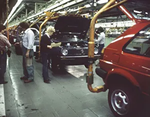 DEU, Germany: The historical slides from the times 84-85 r years