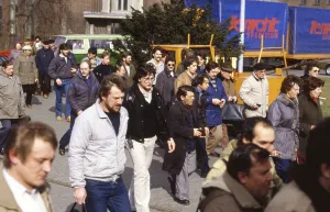 DEU, Germany: The historical slides from the times 84-85 r years