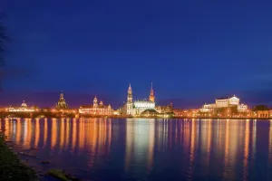 DEU Saxony Dresden Dresden Silhouette