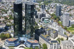Deutsche Bank Twin Towers, new facade