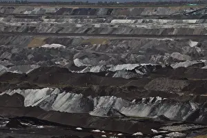 Deutzen b Leipzig Open-cast lignite mine VEREINIGTES SCHLEENHAIN 58344 Spoil heaps