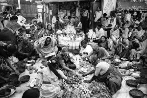 Devdas i celebrating Yellamma fes tival at Kamathipura, Bombay Mumbai, Maharas htra, India, As ia