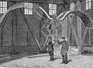 Device to illustrate bird flight