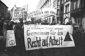 DGB peace demonstration in October 1981