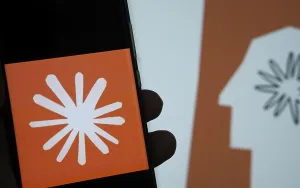 Dhaka, Bangladesh 05 Feb 2025 : Claude logo on smartphone screen with its website in background