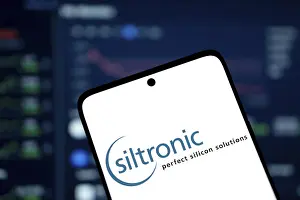 Dhaka, Bangladesh- Siltronic AG logo is displayed on smartphone