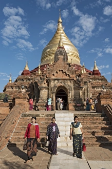 Category Buddhism Prints: Dhammayazika, Dhamma Ya Zi Ka, Pagoda