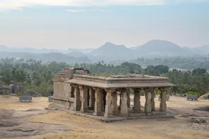 Dhwaja Stambha at Chandikesvara Temple