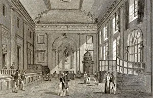 Die Bank von England, London, 19. Jahrhundert
