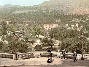 Die Gaerten des Kasinos von Monte Carlo