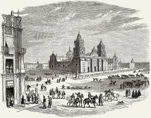Die Kathedrale der Metropolregion Mexiko-Stadt