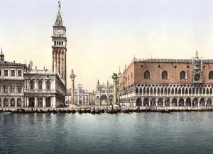 Die Piazzetta, Venedig, Italien