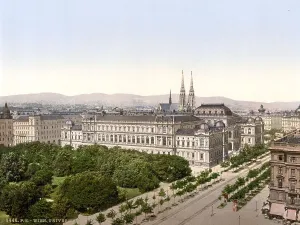 Die Universitaet, Wien, Oesterreich
