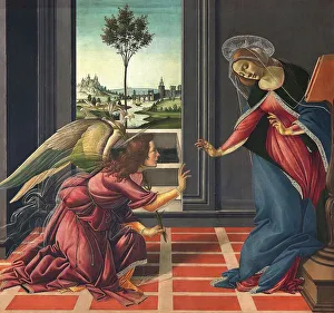 Die Verkuendigung, the annunciation (1489)