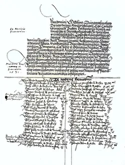 Digitally restored, Facsimile of the first page of the book