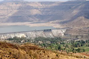 Category Historic EN Prints: Dimba dam in Pune District, Maharashtra, India