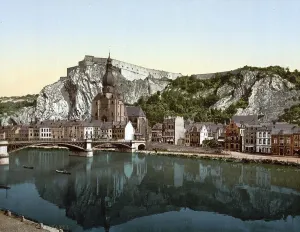 Dinant on the banks of the Meuse