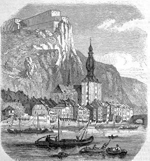 Dinant, a Walloon city and municipality located on the River Meuse