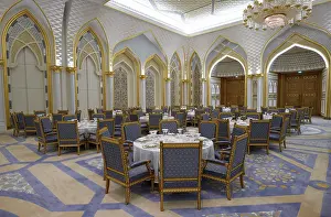 Dining Hall in Qasr Al Watan, Presidential Palace