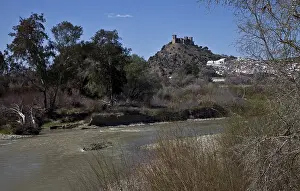 Distant view from south-south-east over the Rio Guadalquivir<br> Distant view from south-south-east over the R