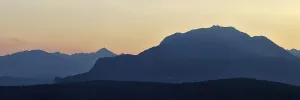 Dobratsch in the evening light