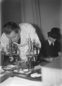Doctor Erik Skoeld. Research pioneer of hemophilia