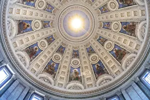 Category Scandinavia Prints: Dome of Frederik's Church or Marble Church