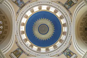 Dome of the Karl Borromaeus Church at the Vienna Central Cemetery