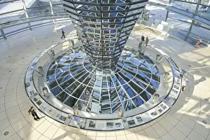 Framed Print : Dome on the Reichstag building
